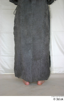  Photos Medieval Woman in grey dress 1 grey dress historical Clothing leg lower body 0015.jpg